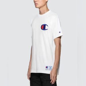 Champion Japan BIG CHEST LOGO S/S T-SHIRT - XL (runs a size small)